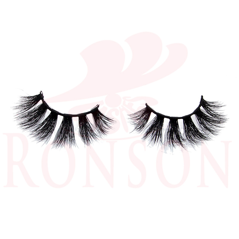 3d mink lashes crossing clusters 1